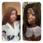 Omotola Box Braid Wig