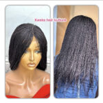 Natasha Invisible Micro Blade Braids Wig – 33 Dark Brown - Image 4