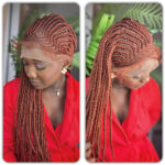 Ruby Braided Wig with Spiral and Curled Tips - Image 2