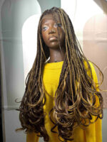 Doyin French Curl Braided Wig - Image 3