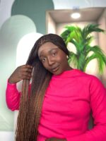 Shalewa silky straight braid wig - Image 2