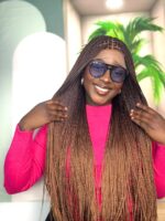 Shalewa silky straight braid wig